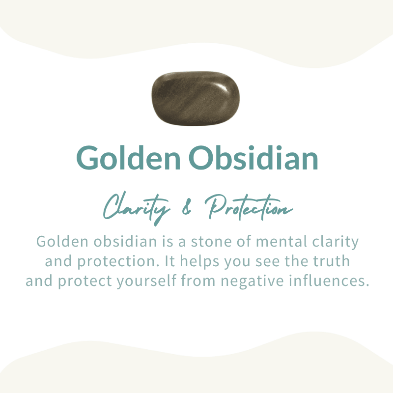 Golden obsidian “sphere” pendant