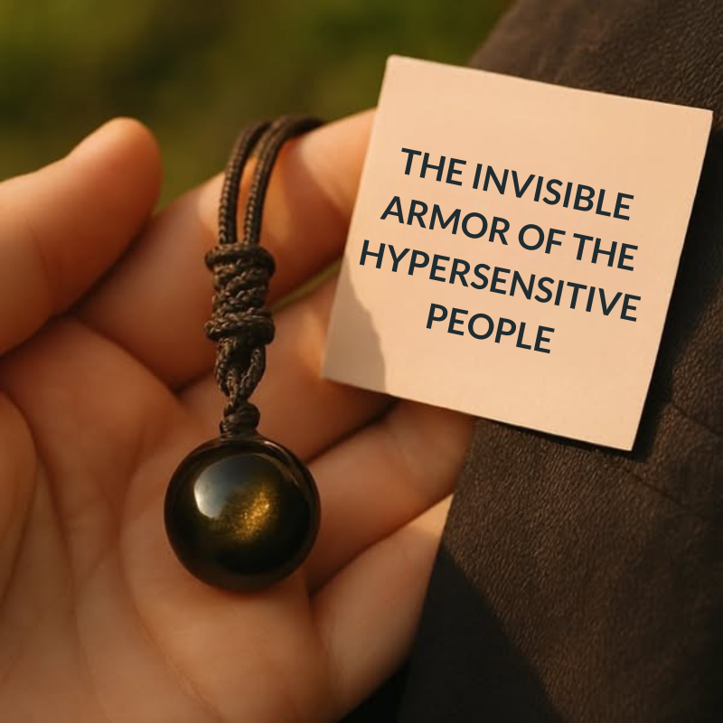 Golden obsidian “sphere” pendant