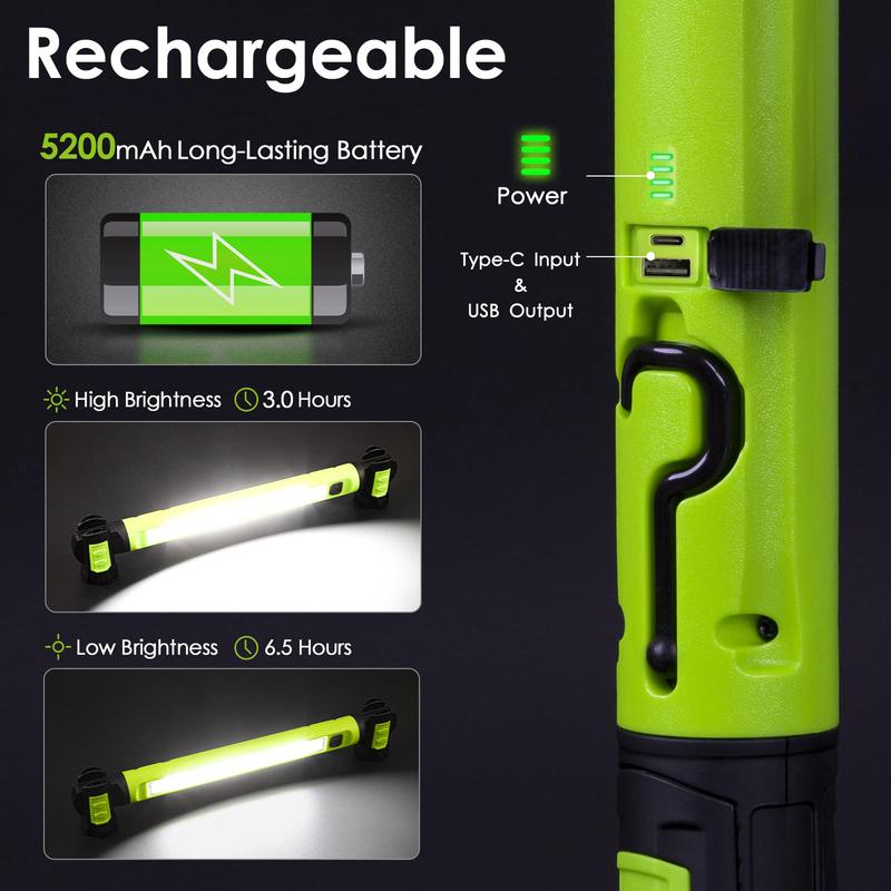 3000LM Work Light Flashlight